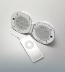Акустическая система Elecom для плеера iPod nano