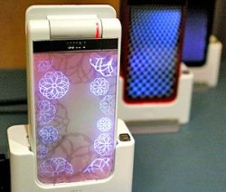 Мобильник Sony Ericsson W43S в мерцающем корпусе
