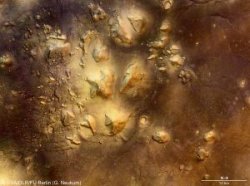 Трёхмерное изображение "Лица на Марсе"