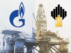 "Газпром" и "Роснефть" в равных долях поделят шельфовые проекты