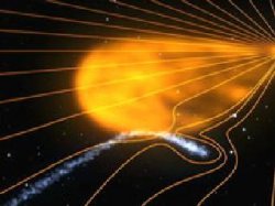 Солнечный выброс оторвал комете хвост
