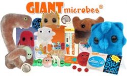 Игрушечные микробы – лучший подарок на Рождество