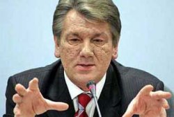 Ющенко потребовал от Черновецкого упорядочить застройку Киева
