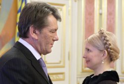 Ющенко дал Тимошенко директивы: Никакой импровизации