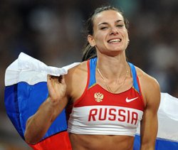 Исинбаеву признали легкоатлеткой года