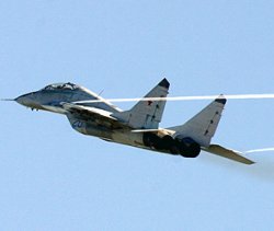 Под Читой упал истребитель МиГ-29