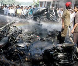 В Индии прогремела серия взрывов