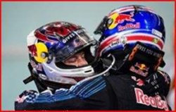 Red Bull Racing после гонки. Еще один дубль по случаю окончания сезона 
