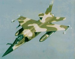 Французский военный самолет Mirage F1 разбился  вблизи Орлеана.