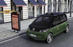 Концерн Volkswagen представил электрическое такси