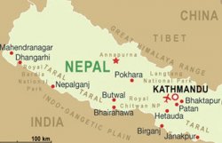 В Непале заблокированы украинские и российские туристы