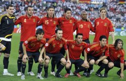 ЧМ-2010: назван предварительный состав сборной Испании