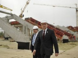Мэр Львова рассказал о ходе строительства стадиона