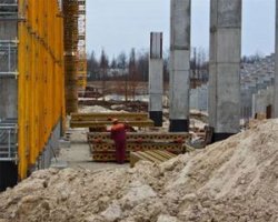 Мэр Львова: строительство стадиона идет в хорошем темпе