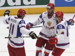 Сборная Россия разгромила датчан на чемпионате мира по хоккею