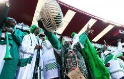 Нигерийцам запретили приносить на футбол куриц