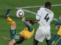 ЧМ-2010: Гана сыграла вничью с Австралией
