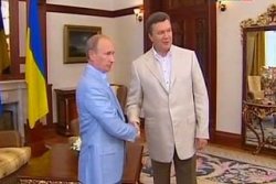Янукович и Путин неформально пообщались в Форосе