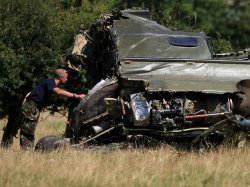 В Румынии разбился израильский военный вертолет