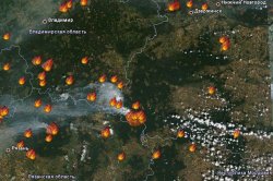 В России 240 тысяч человек тушат пожары