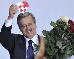 Коморовский вступил в должность президента Польши