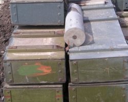 Утилизацию боеприпасов остановили из-за жары