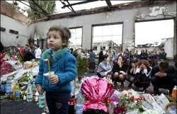 В Беслане вспоминают жертв террористов