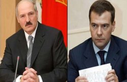 Медведев записал видеообращение к Лукашенко
