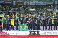 Бразильские волейболисты выиграли чемпионат мира