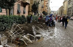 Ливни в Италии затопили 14 провинций