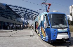 Скоростной трамвай в Киеве будут достраивать до весны