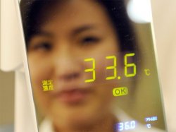 Учёные создали зеркало-термометр: чтобы узнать температуру тела достаточно в него посмотреть
