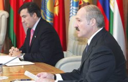Саакашвили не пригласили на инаугурацию Лукашенко
