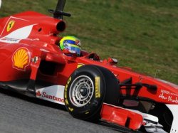 Фелипе Масса установил лучшее время на тестах Формулы-1 в Барселоне