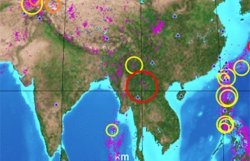 Новое крупное землетрясение в Азии ударило сразу по трем странам