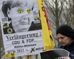 Немцы протестуют против "мирного" атома