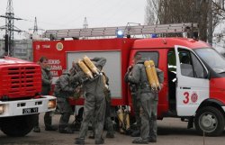 В Одессе горела психиатрическая больница 