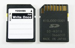 Toshiba создала одноразовые флеш-карты 