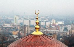 В Харькове горела мечеть