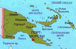 У берегов Папуа - Новой Гвинеи произошло землетрясение 