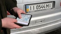 В Киеве участились случаи кражи номеров автомобилей 