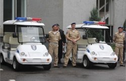 В Днепропетровске появились патрули на электромобилях