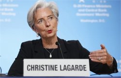 5 июля Кристин Лагард вступает в должность главы МВФ 