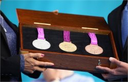 Медали на лондонскую Олимпиаду будут рекордно большими