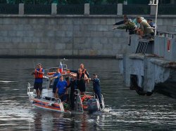 На Москва-реке затонул катер - до десяти погибших