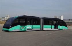 В Германии сконструировали гибрид автобуса и трамвая