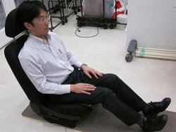 Японские разработчики создали противоугонное автомобильное кресло