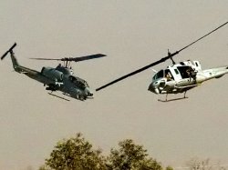 В США столкнулись два военных вертолета: погибли семеро морских пехотинцев