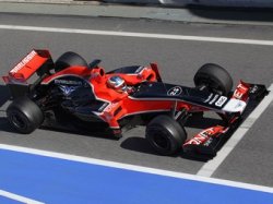 Новый болид команды Marussia не прошел краш-тест