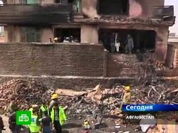 В столице Афганистана турецкий военный вертолёт упал на жилой дом. Есть жертвы